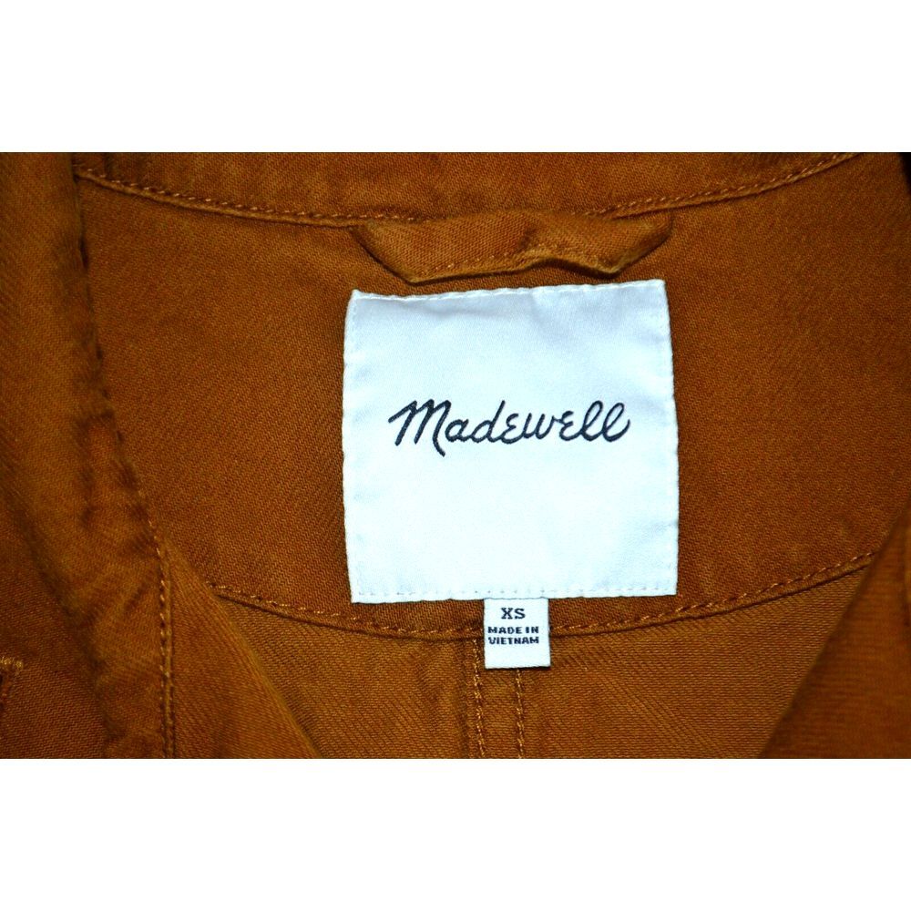 MADEWELL‎ Women's Beachmont Jacket SIZE XS Dried Cedar - Picture 7 of 7